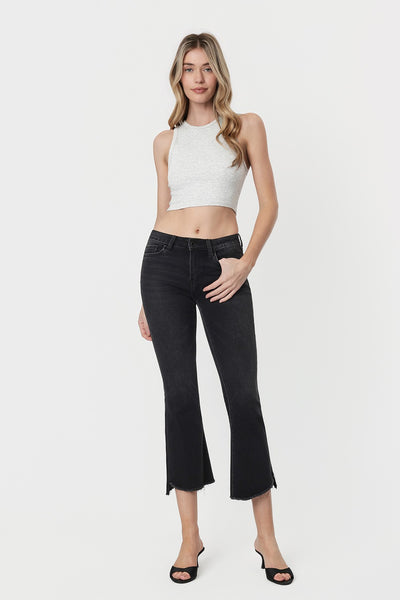 Vervet Mid Rise Super Soft Crop Flare