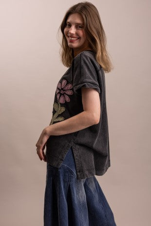 Night Bloom Top