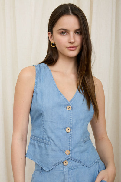 Play on Repeat Vest Top
