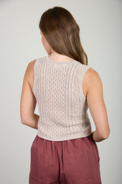 No Doubter Sleeveless Sweater