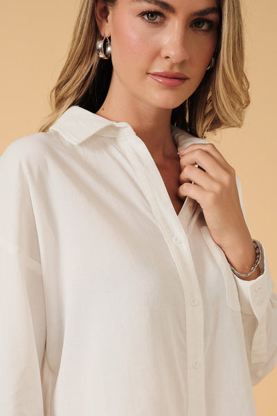The Perfect Button Up Top