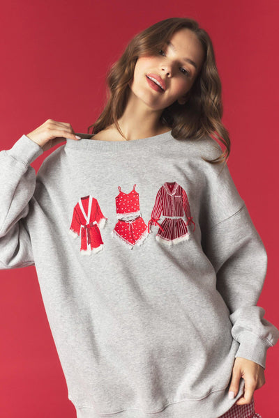 Santas Naughty Nights Sweatshirt
