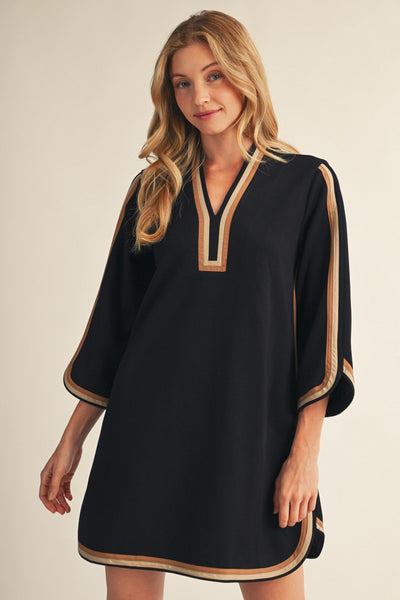 All About The Trim Dress