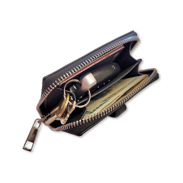 Clip & Go Strap-Leather Pouch