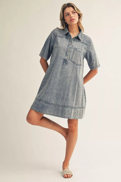 Dancing In Denim Dress