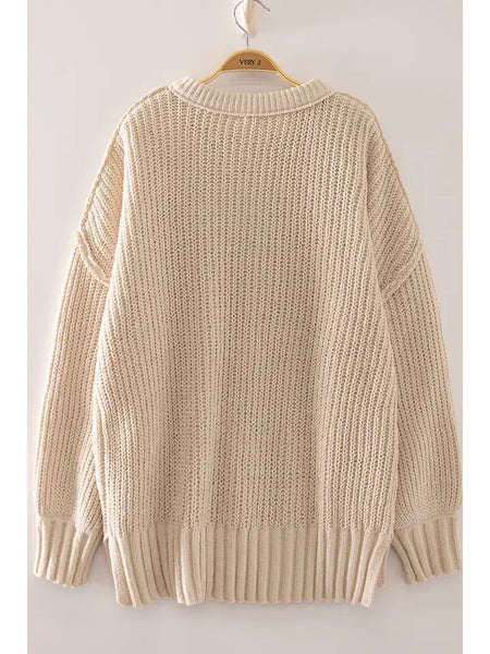 Soft And Cozy Boyfriend Sweater