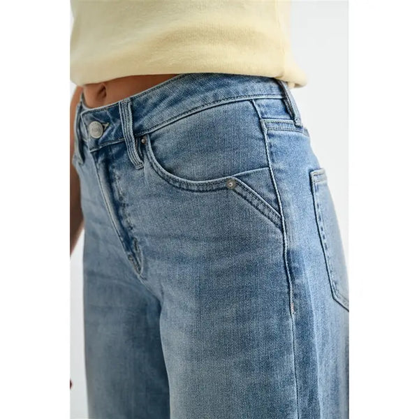 Mica MR Wide Leg Crop Jean