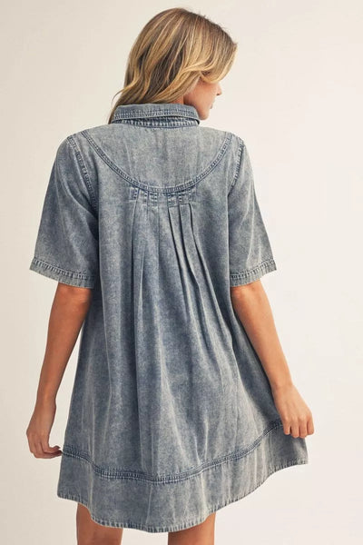 Dancing In Denim Dress