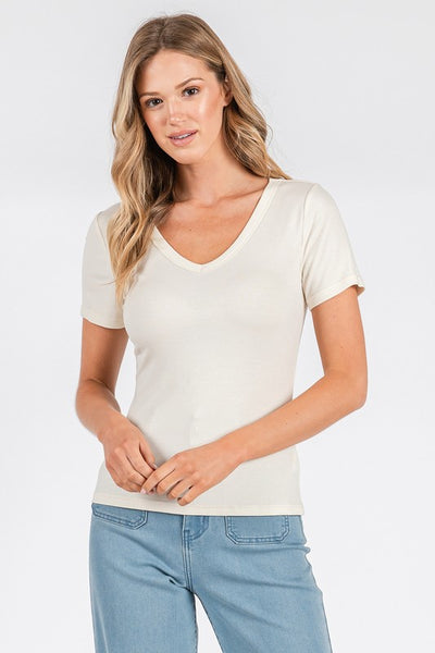Basic V-Neck Tee
