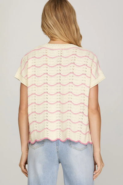 Sweet On Scallops Sweater