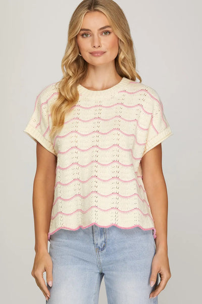Sweet On Scallops Sweater