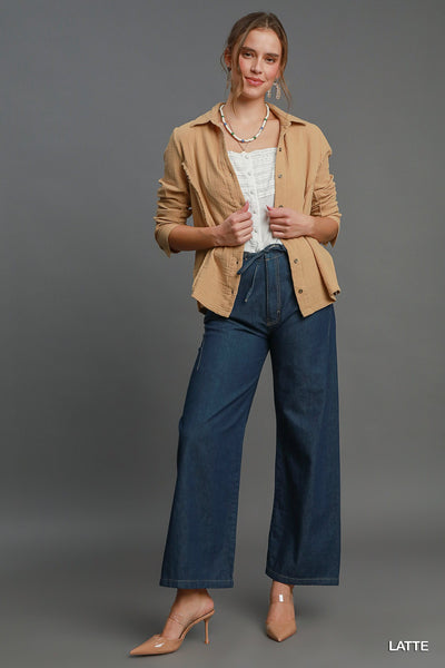 Roll The Sleeves And Go Top