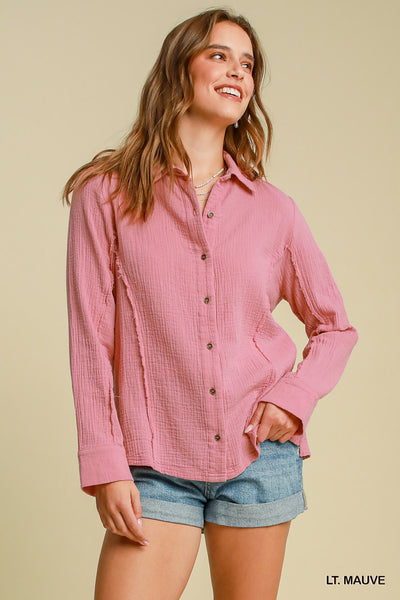 Roll The Sleeves And Go Top