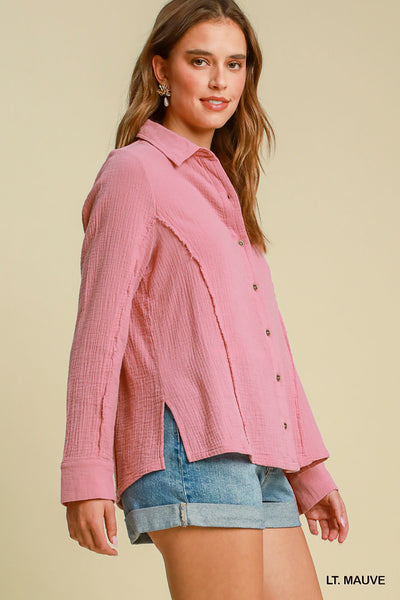 Roll The Sleeves And Go Top