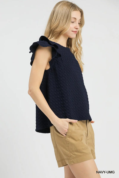 Ric-Rac Ruffles Top
