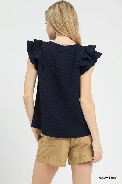 Ric-Rac Ruffles Top