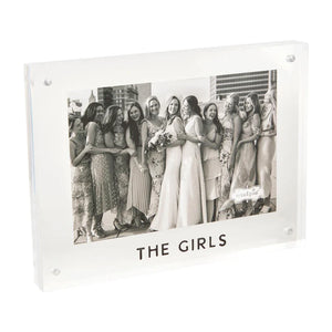 The Girls Acrylic Frame by Mud Pie