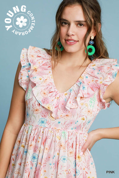 Watercolor Fun Dress