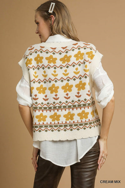 Golden Rod Sweater Vest