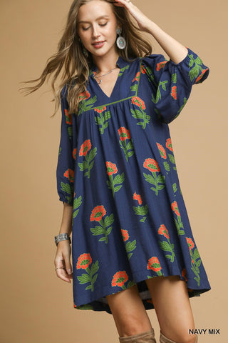A Burst Of Color Dress