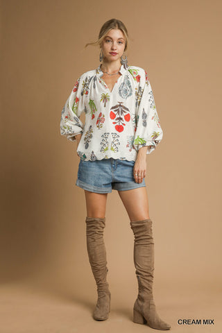 Tropical Fall Top