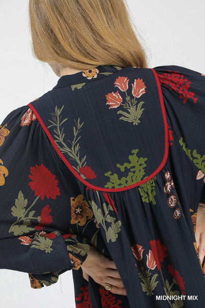 Autumn Wildflowers Dress