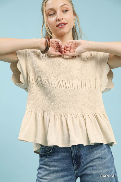 Ruffle My Feathers Top