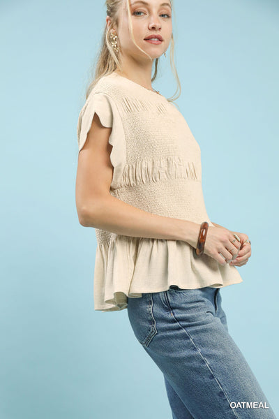 Ruffle My Feathers Top