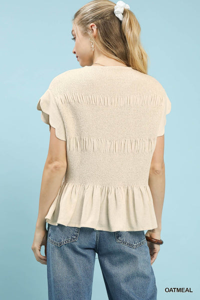 Ruffle My Feathers Top