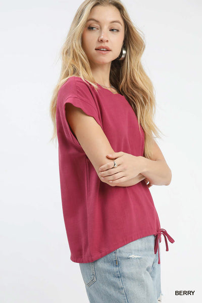 Scalloped Detail Top