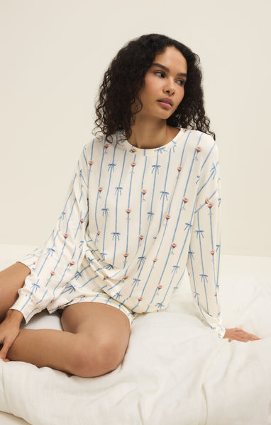 Z Supply Cozy Espresso Martini LS Top