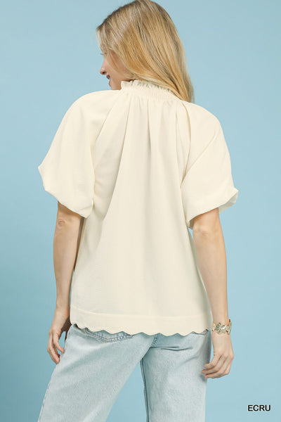 Pick The Scallop Top