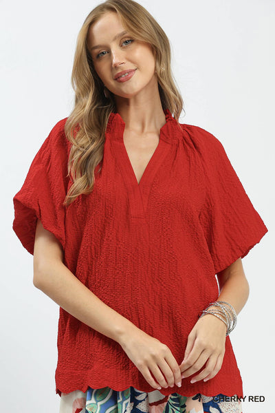 Pick The Scallop Top