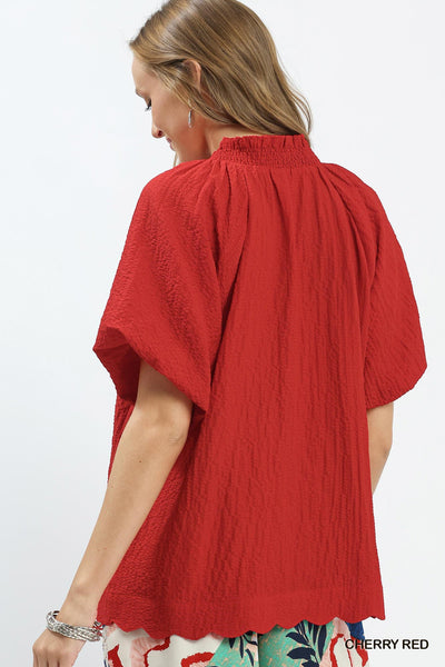 Pick The Scallop Top