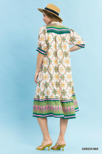 Bloom Trellis Dress