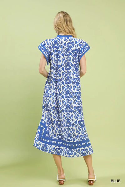 Mediterranean Vacation Dress