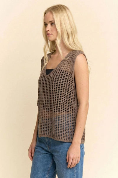 The Cozy Knot Sweater Vest