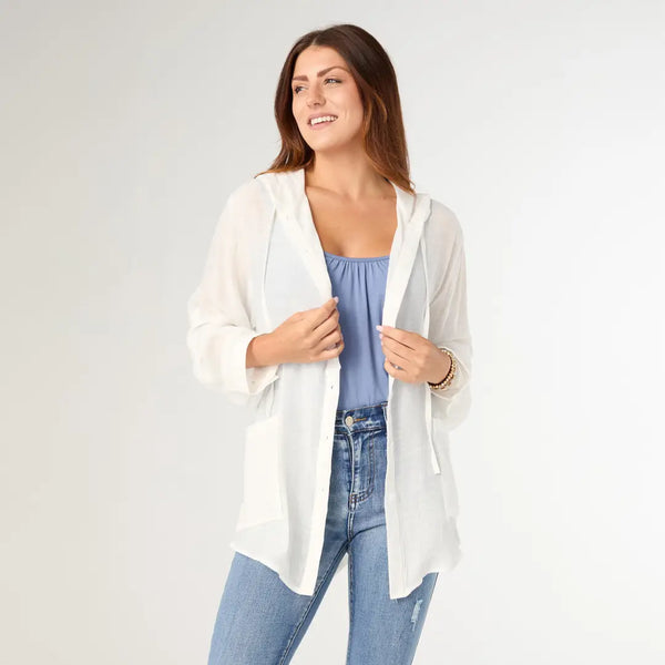 Shari Hooded Top