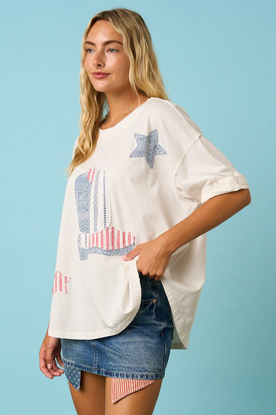 Boot Scootin' Top
