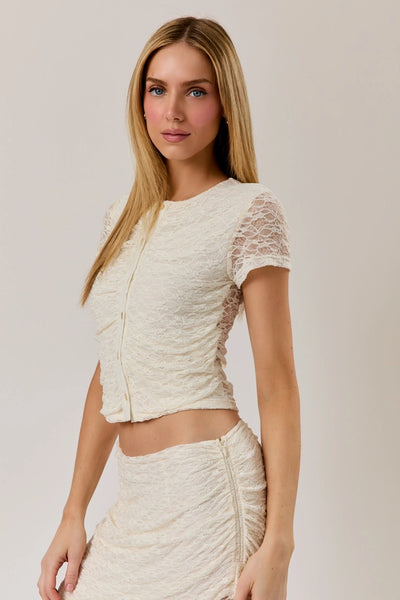 Lace Kiss Top