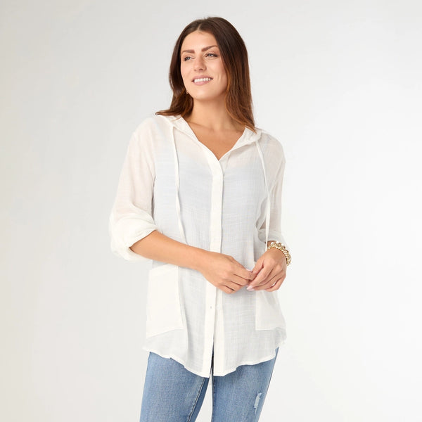 Shari Hooded Top