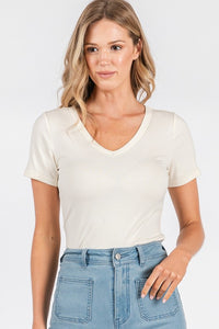 Basic V-Neck Tee