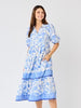 Mary Square Eloise Porcelain Vines Dress