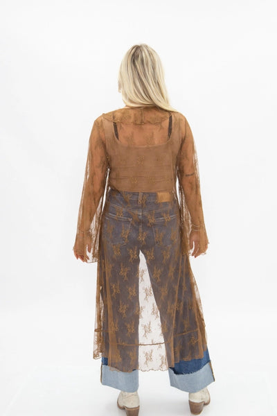 Long Lace Kimono