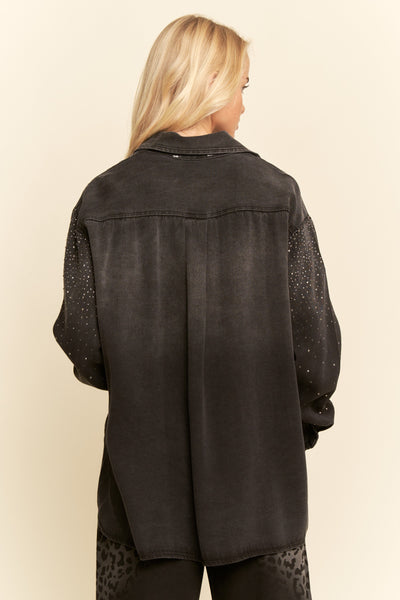 Rhinestone Cowgirl Button Up