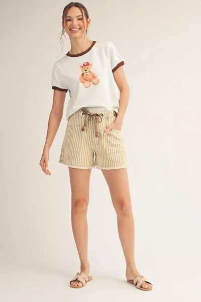 Surely Striped Shorts