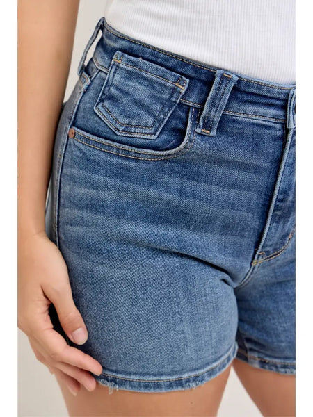 Judy Blue HW Slim Short