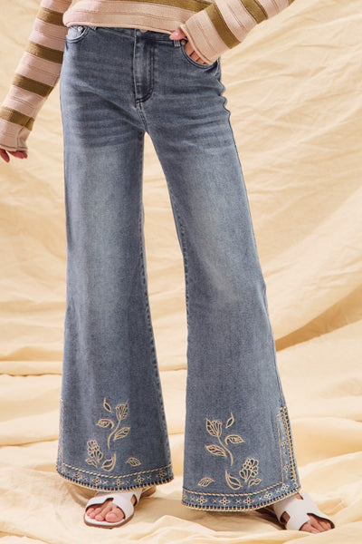 BOHO Bottom Flare Jeans
