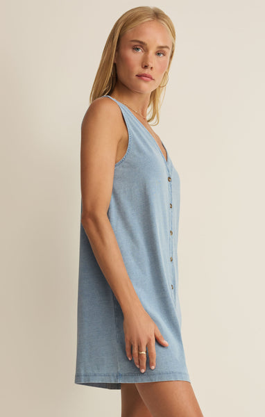 Z Supply Solace Denim Mini Dress