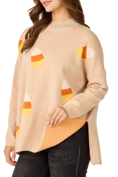 Candy Corn Sweater by Mud Pie